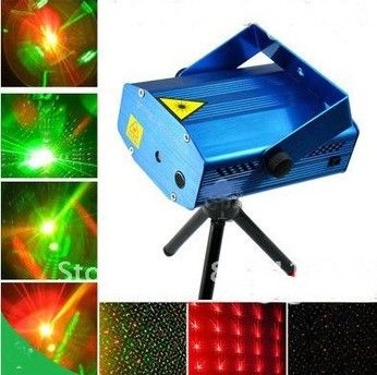 Mini projetor Laser duas cores - Frete Gratis