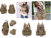 Mochila beautifulbag vintage feminina - dois modelos