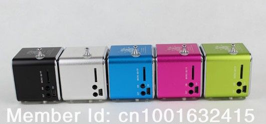 Portátil Mini Speaker MP3 Amplif SD frete gratis