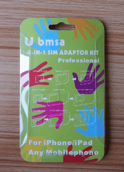 ADAPTADOR CHIP SIM - 4 EM 1
