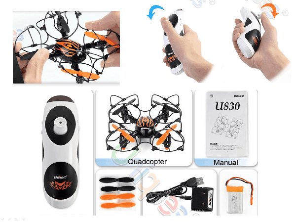 DRONE QUADRICOPTERO COM PROTEÇÃO (controle joystickl)