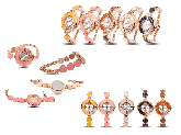 Relogio Fashion Strass luminosa de cristal Ágata