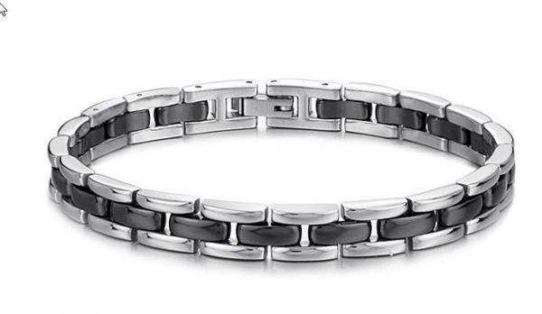 Pulseira magnetica masculina inoxidavel - frete gratis