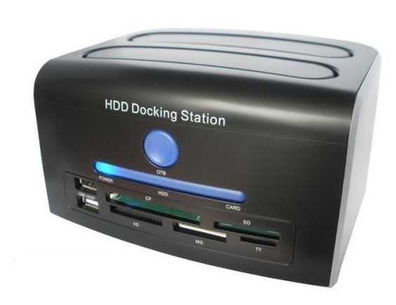 DOCK STATION - 2.5/3.5 polegadas SATA / IDE - FRETE GRATIS