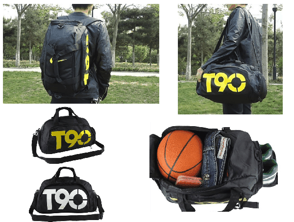 Bolsa mochila multifuncional marca famosa