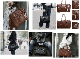 Bolsa fashion couro