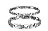 Pulseira magnetica feminina inoxidavel - frete gratis