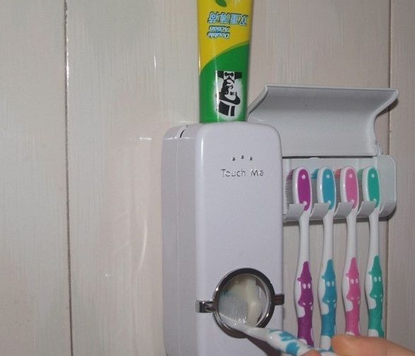 Maquina de escova de dente eletrica c/ suporte frete gratis