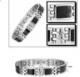 Pulseira magnetica masculina inoxidavel - frete gratis